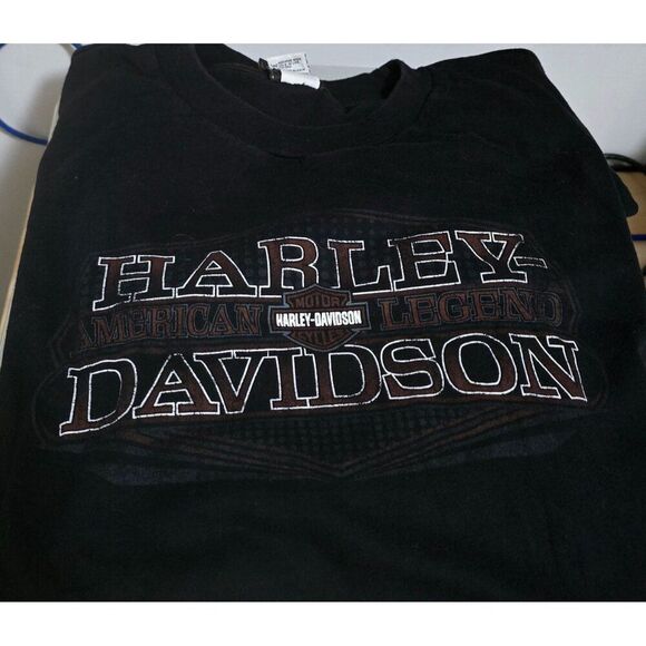 Harley-Davidson Roeder Sandusky ohio Motorcycle Graphic Tee 2X-Large Black - Picture 4 of 6
